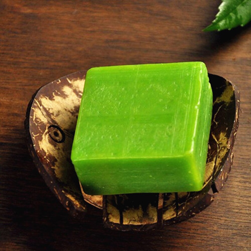 Soap Dish Handmade Coconut Husk Soap Dish Case Holder Wash Shower Soap Holder Kitchen Bathroom Soap Drain Tray for Home