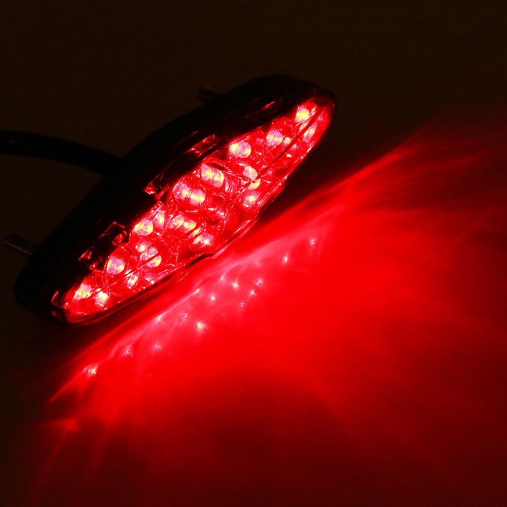 15 Led Motorfiets Achterlichten Stop Licht Lamp Achterlicht Achterlicht Remmen Licht Auto Accessoires Motorfiets Decoratieve Lamp