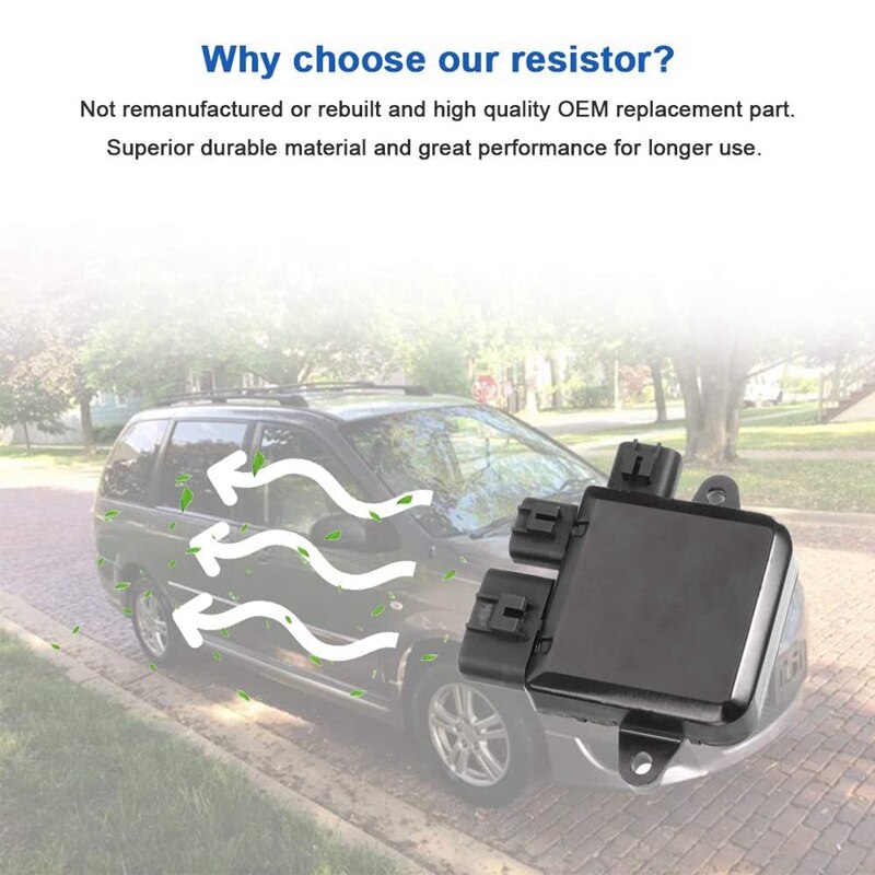 HVAC Blower Motor Radiator Cooling Fan Module 1355A124 for Mitsubishi Outlander Lancer for Mazda 6