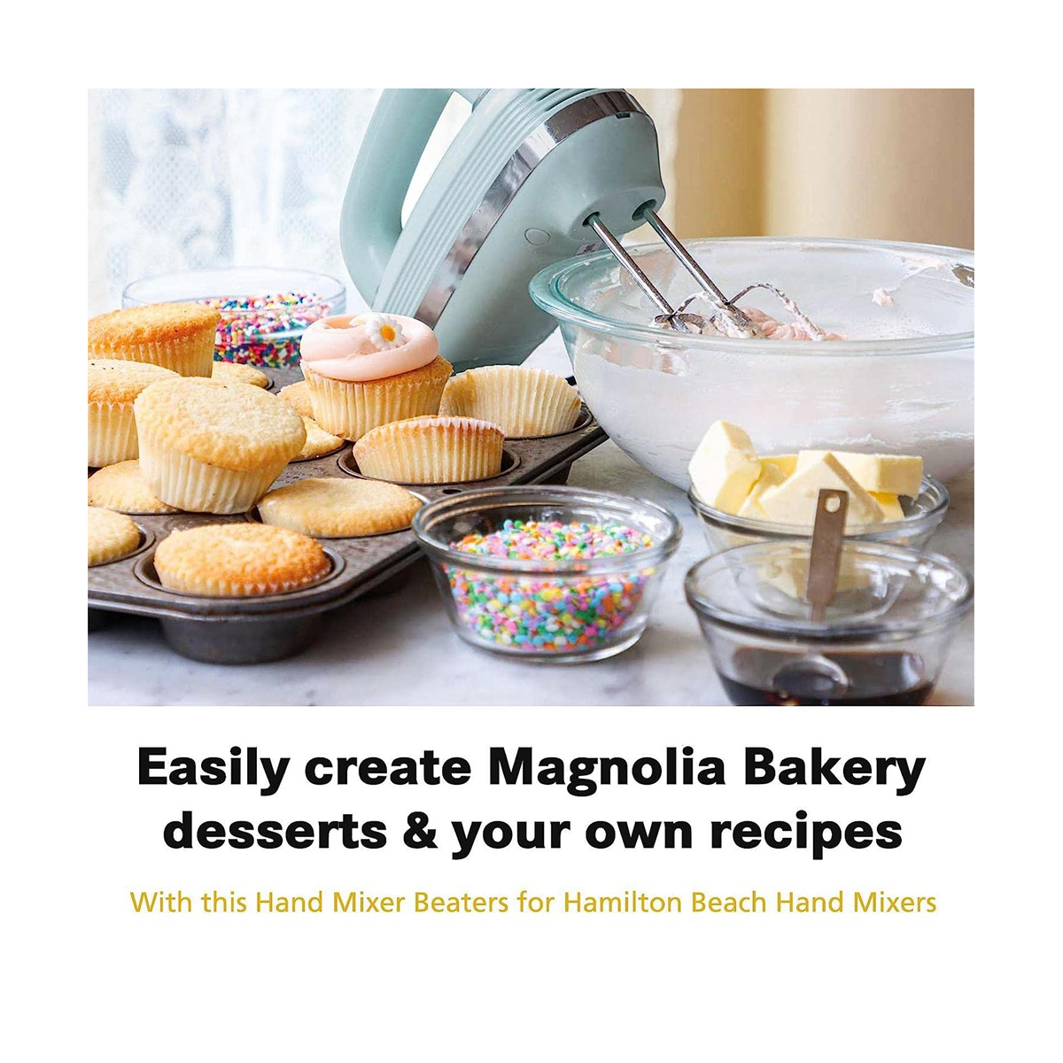 Hand Mixer Beaters for -Lton 62682RZ 62692 62695V 64699, Mixer Parts Replacement, Hand Mixer Electric Attachment