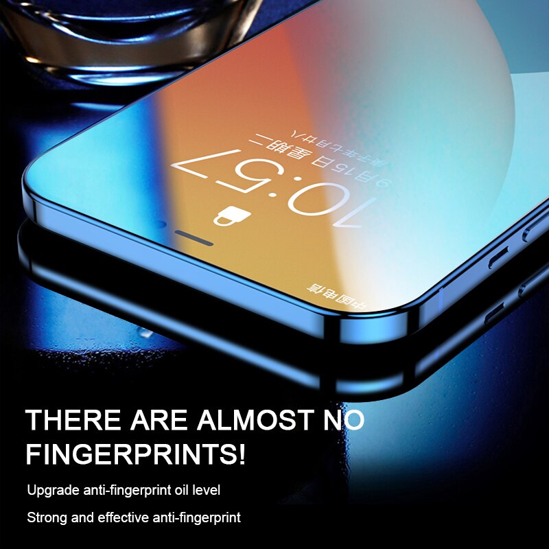 Vollflächige schutzfolie aus gehärtetem glas für iphone 12, 13, 11 Profi, x, xr, xs max und iphone 6 6s 7, 8 Plus