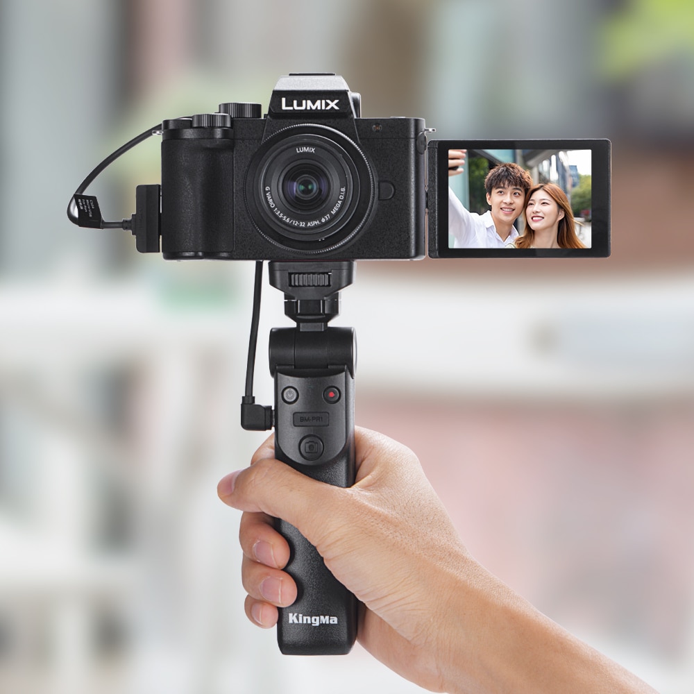 Multifunctionele Afstandsbediening Camera Grip Handheld Selfie Statief Voor PanasonicDC-G100/G110/GH5/GH5S/G9/G90/G91/G95 DMC-G80/G81