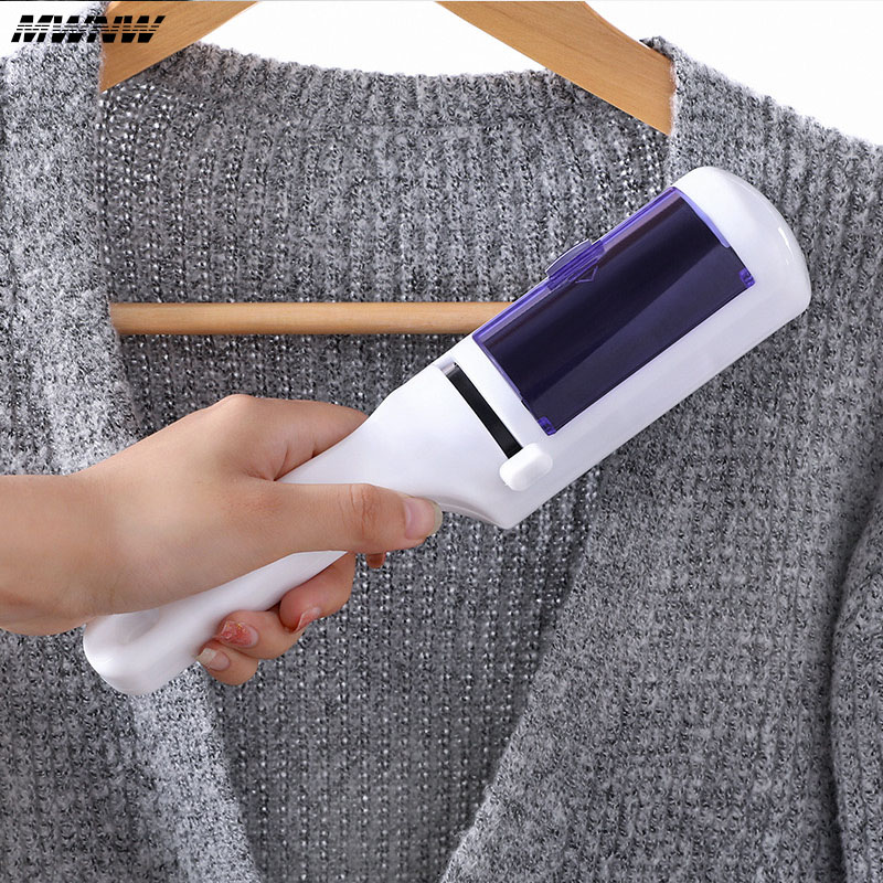 Quitapelusas para ropa, cepillo electrostático, abrigo portátil, suéter, limpieza en seco, cepillo para quitar pelusas, eliminador de pelusas pegajoso para mascotas