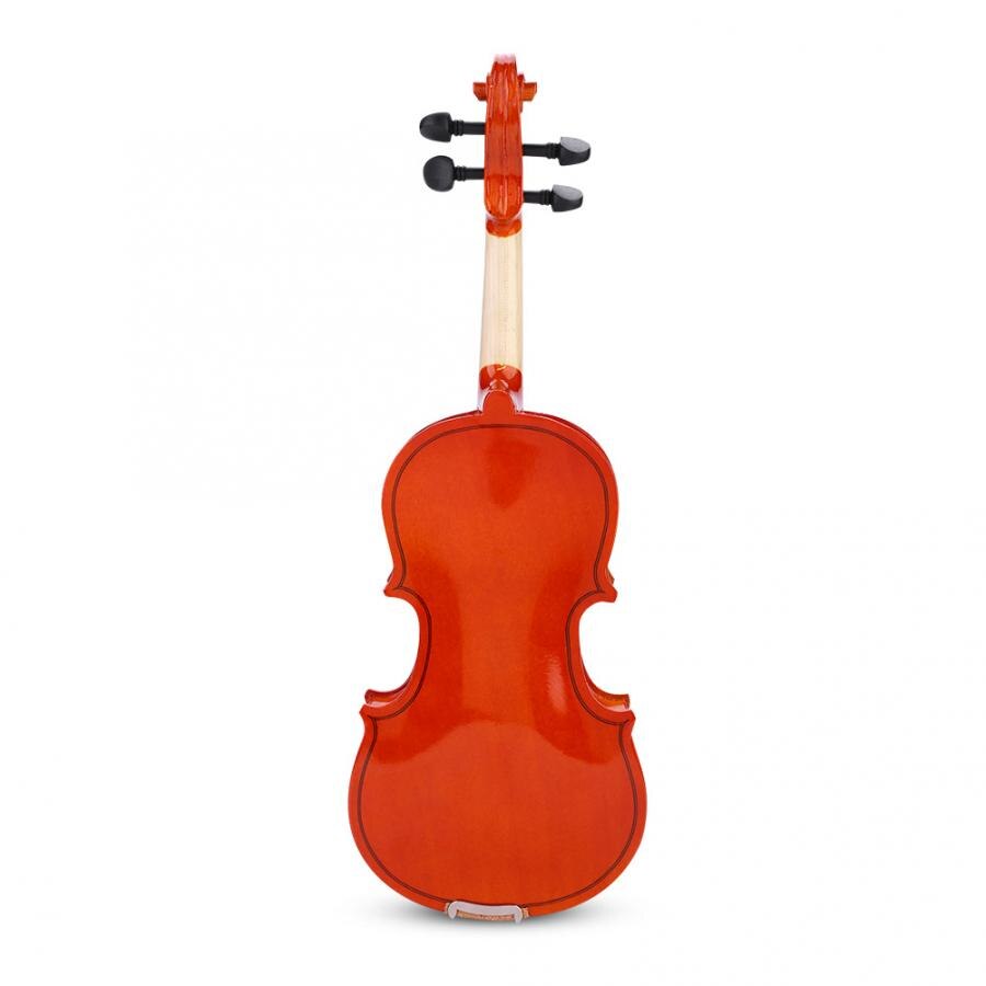 Basswood Violin Set 1/8 Size Violin Learner Beginners Kit With Bow + Lightweight Case + Rosin