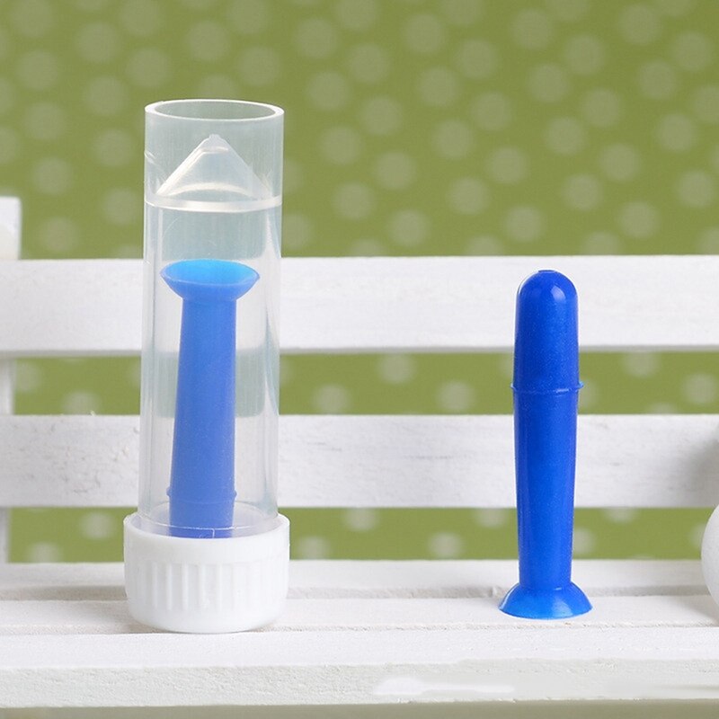 1Pcs Hard Contact Lens Inbrengen & Removal Tool Lenzen Blauw