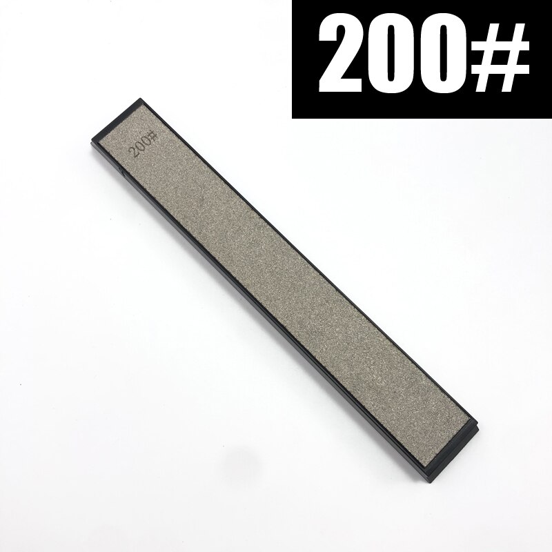 80#150#1000#3000# Diamond Sharpening Stone Whetstone Knife Sharpener Fixed Angle Knife Sharpener Honing Stonesc: Diamond 200grit