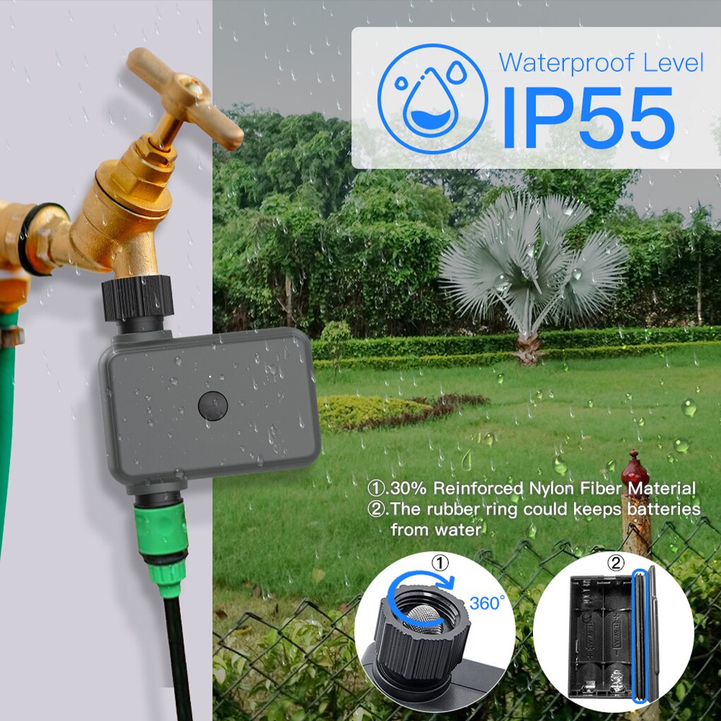 Programmeerbare Watering Timer Tuin Tap Controller Automatische Waterklep Systeem Beregening Programmeur Vervanging Deel