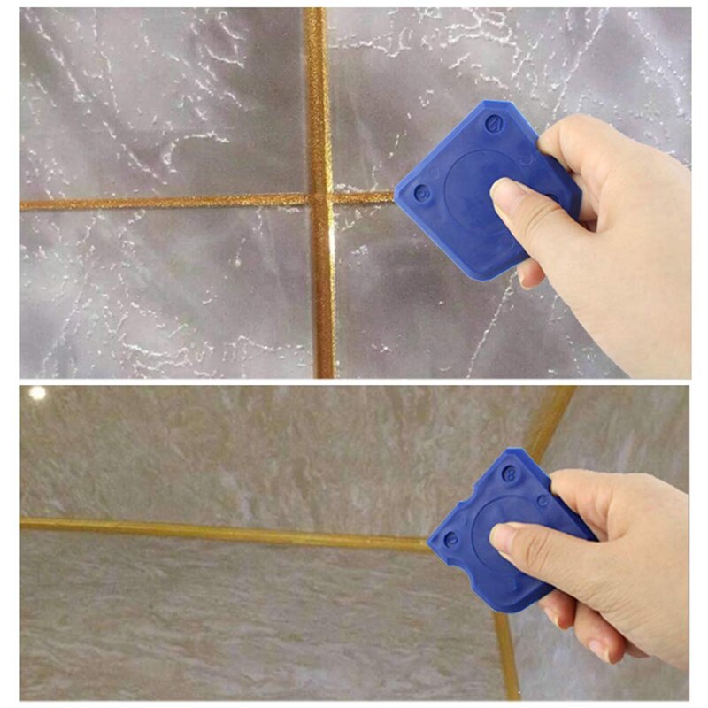 18 stykker kit til tætningsværktøj, tætningsværktøj silikone fugemasse efterbehandlingsværktøj fugemasse skraber fugemasse fjerner fugemundstykke