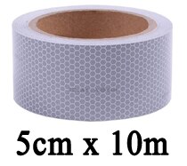 Self-Adhesive Solas Grade Marine Reflective Tape for Life-Saving Products Traffic Safety: 5cmx10m