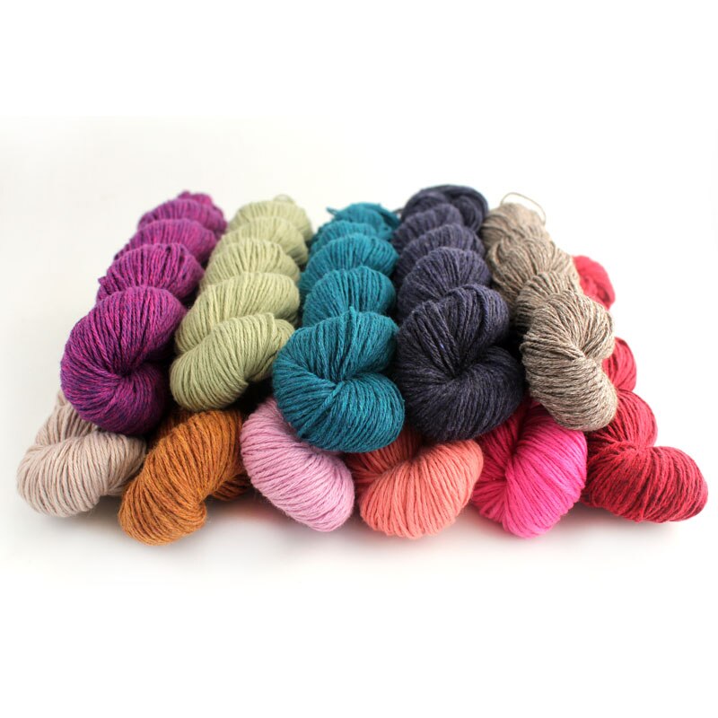 50g écheveaux de fil de yak tibétain en soie doux à tricoter à la main, crochet, pulls, châles et vêtements diy cathay 4