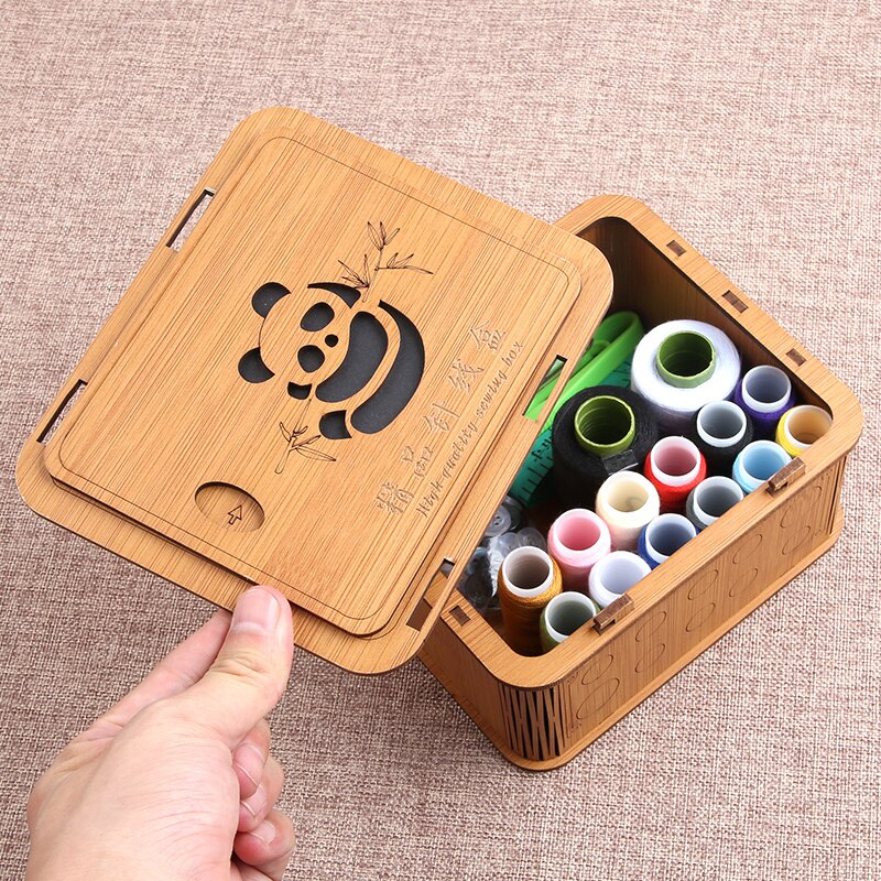 Household Portable Sewing Kit Needlework Handmade DIY Making Tools Small Multi-Functional Sewing Sewing Kit: Dark Gray