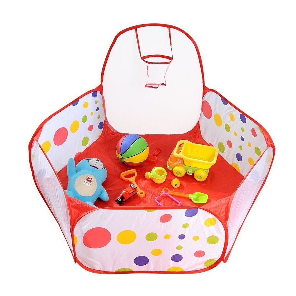1 Pc Kids Playing Tent Thicken Portable Play Pool Tent Kids Playing House for Teens: As Shown 4