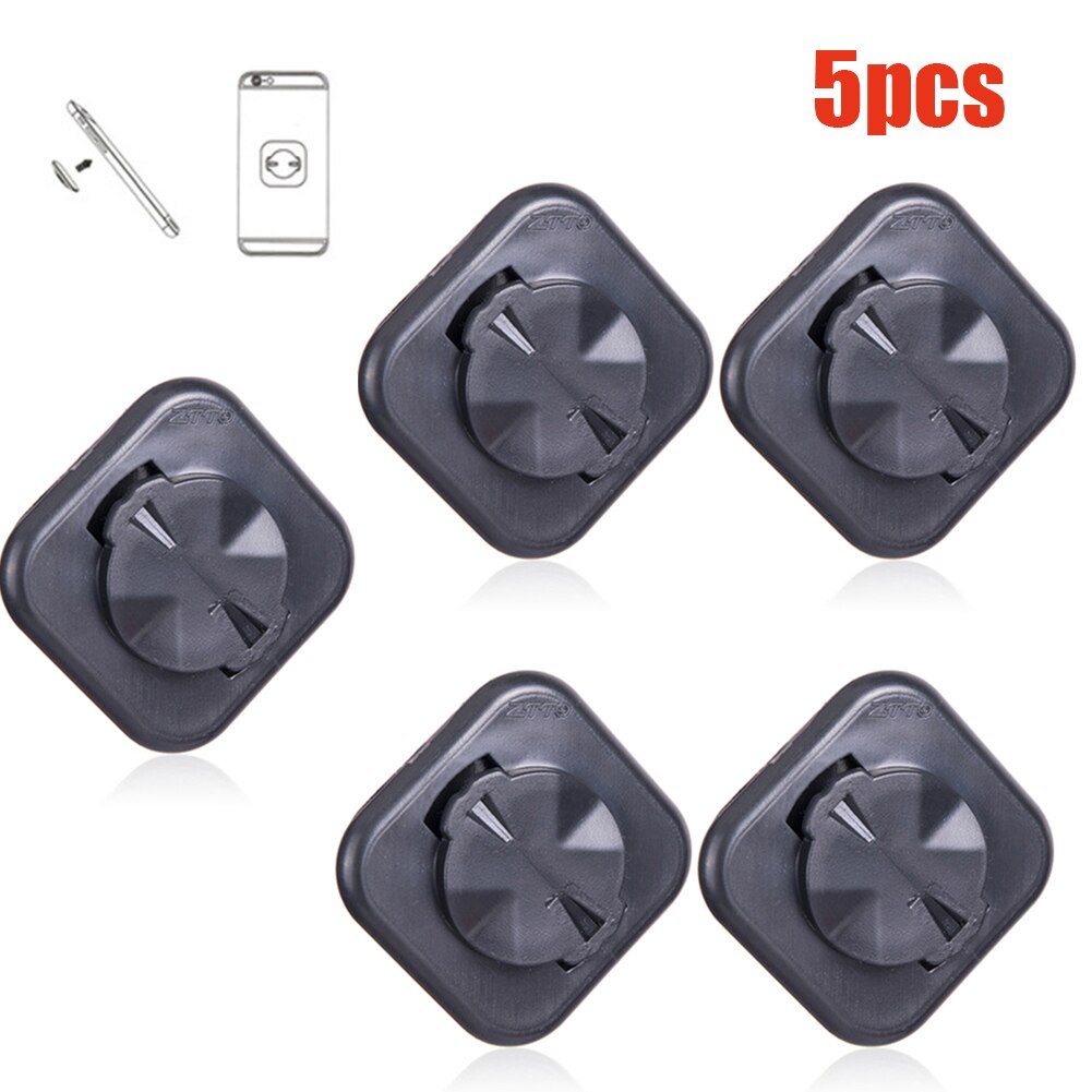 Fiets Mobiele Telefoon Sticker Mount Telefoon Sterke Lijm Ondersteuning Standhouder Terug Knop Plakken Adapter Voor Garmin: 5pcs Phone Holder