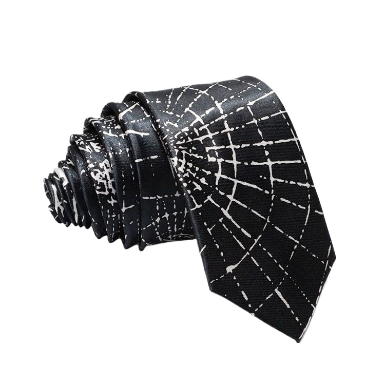 Corbatas estrechas para hombres y mujeres, 5cm (2 "), boda delgada, negro, azul, rojo, rosa, blanco, púrpura, verde, gris, calavera de piano, corbata delgada