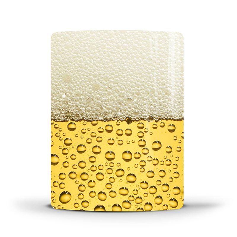 VFGTERTE 1PC Funny Beer Bubble Color Changing Cup Ceramic Coffee Mug Kitchen Office Drinkwares