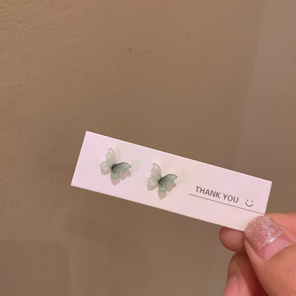 2022 Y2K Esthetische Punk Stijl Vloeibare Vlinder Earring Voor Vrouw Koele Metalen Vlinder Oorbellen Sieraden: A4