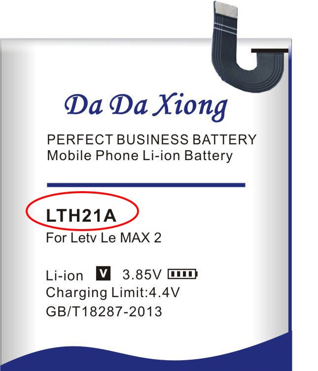 Batería LTH21A LTF21A LTF23A LTF26A para Letv Le Max 2 X820 LeMax2 X822 para Letv Le 2 Pro para Letv Pro3 X720 X722 X728 X650 X650: LTH21A