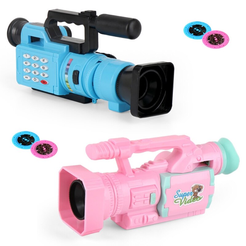 Children Projection Simulation Camera Educational Fun Interactive Toy Light Music Toy Cosplay Game