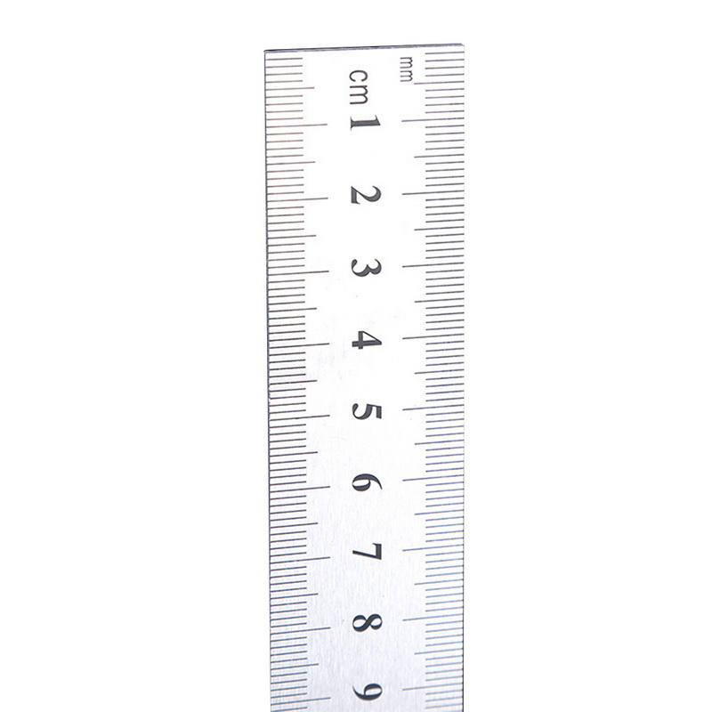Urijk 30cm 90 Degree Metal Steel Try Square Engineers Wood Measuring Tool Right Angle Ruler Try Square Measuring Tool