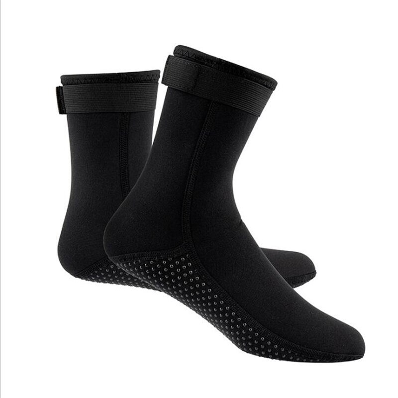 Calcetines de buceo de neopreno para Surf y natación, botas de esnórquel para deportes acuáticos, calcetines de buceo de 3MM, Calcetines antideslizantes impermeables para adultos