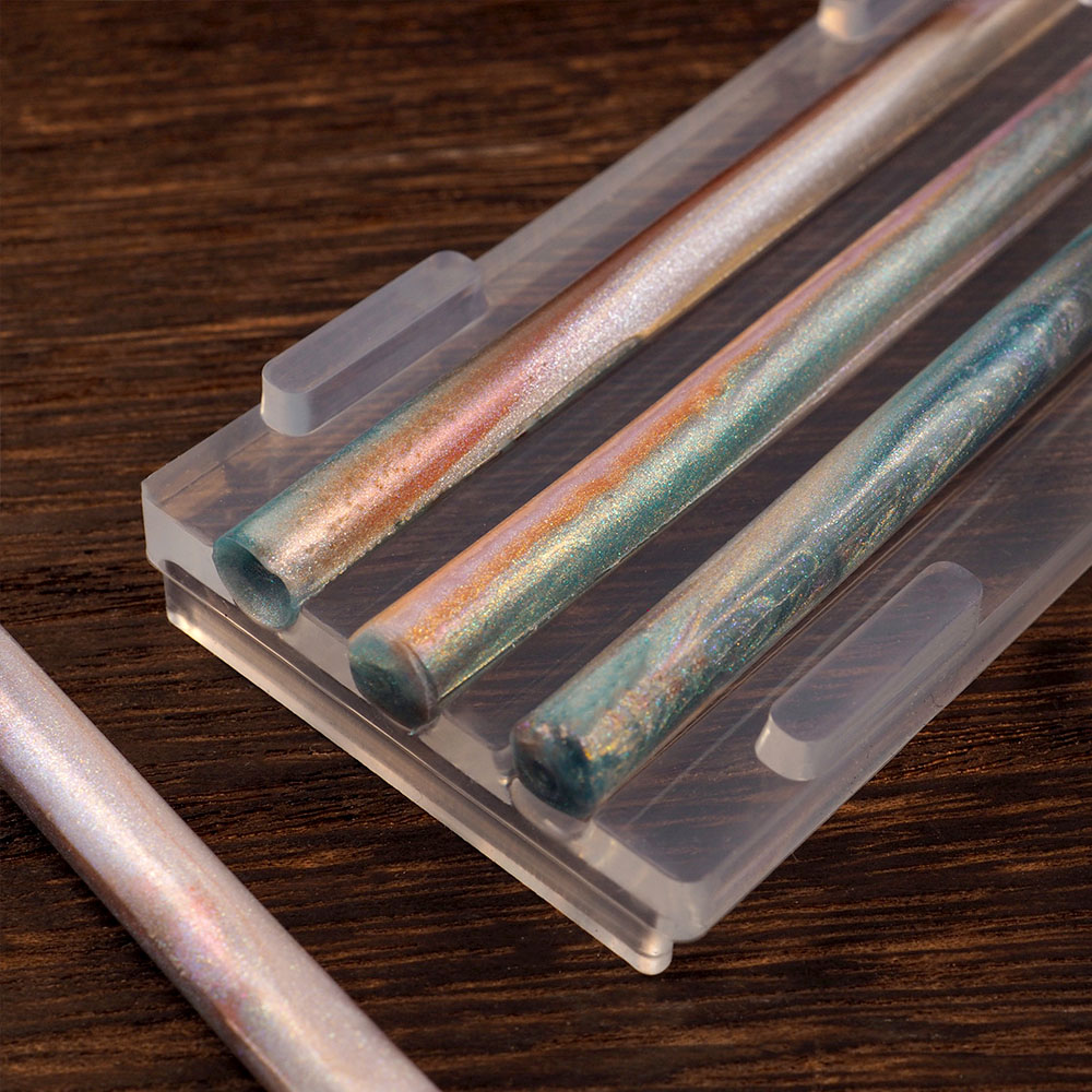 7-11mm Lange Gekleurde Wax Stick Siliconen Mal DIY Handgemaakte Aromatherapie Kaars Wax Pellets Spiegel Mallen Home Decor handwerk