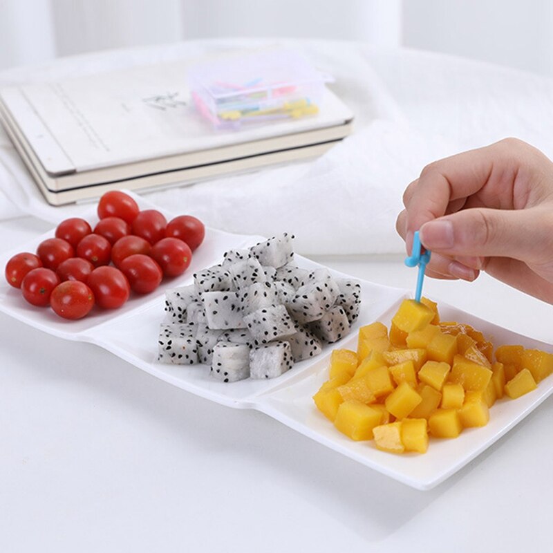 18 unids/pack de palillos de comida para niños con forma de nota Musical fruta tenedor Mini niños postre comida fruta palillo de dientes Bento Accesorios