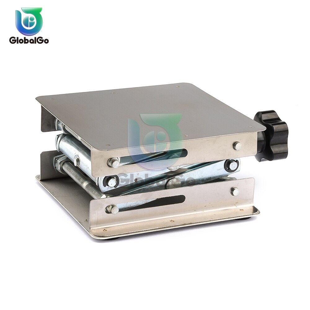 Houtbewerkingsmachines Graveren Laboratorium Lifting Tafel Handmatig Tillen Platform Houtbewerking Gereedschap Rvs Heftafel