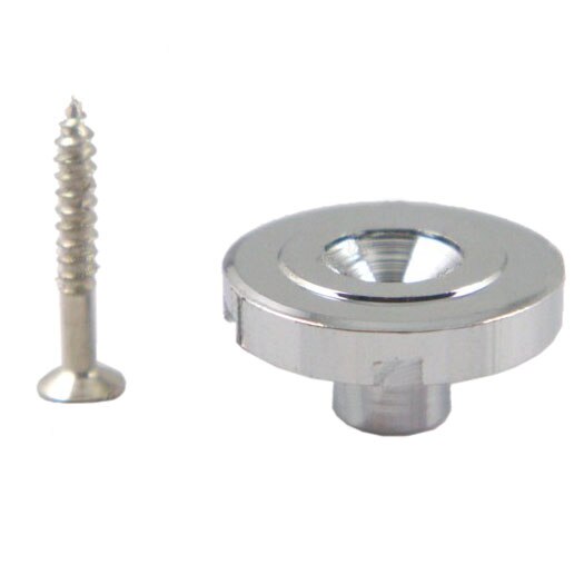 Pure Vintage -Style Jazz Bass/Precision Bass String Guide - Chrome