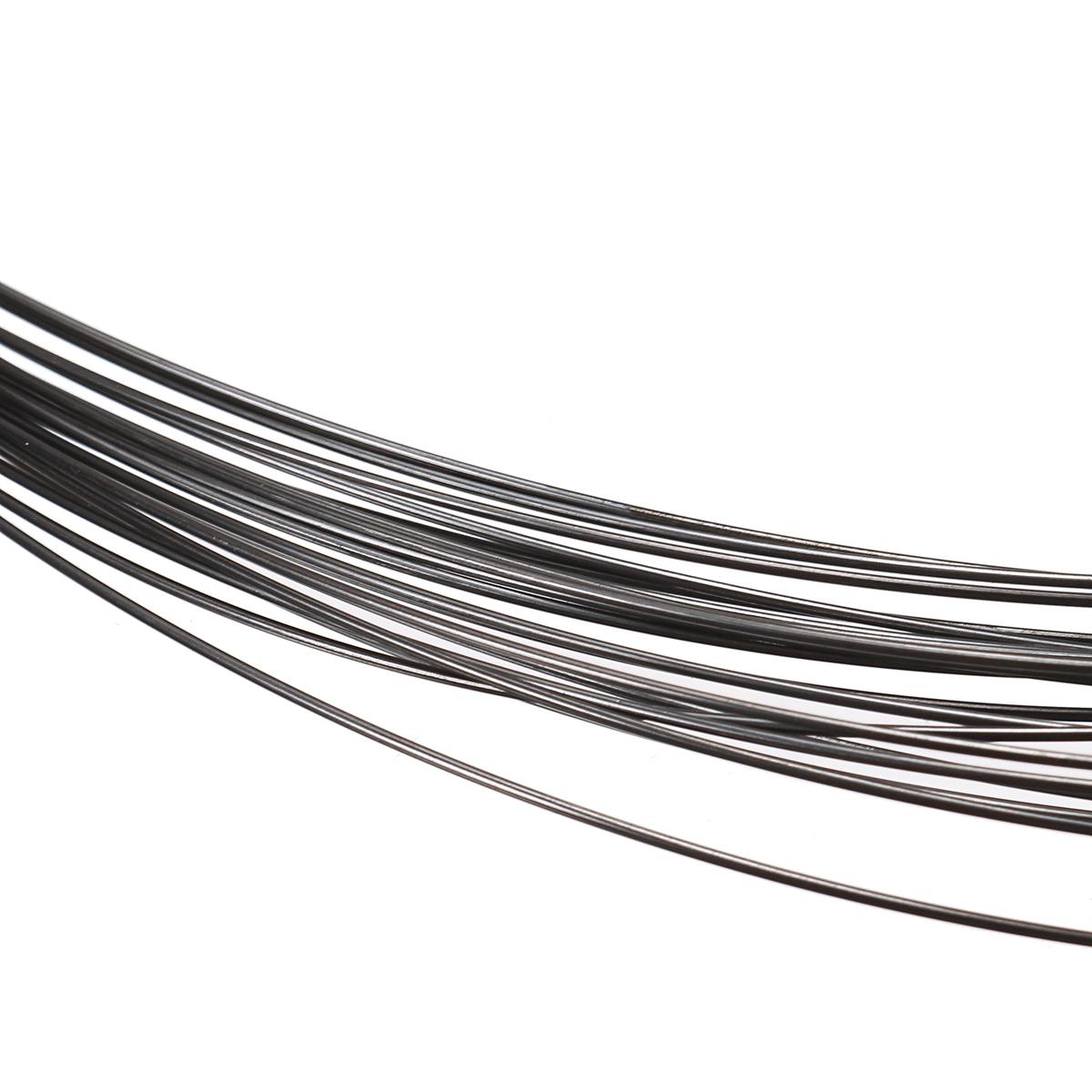 10M (32.8FT) Purity 99.95% Tungsten W Wire Diameter 0.5MM Black High Density