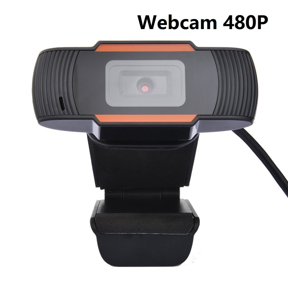 30 gradi ruotabile di 2.0 HD Webcam 1080p USB Della Macchina Fotografica di Registrazione video ragnatela telecamera con Microfono per Il Calcolatore Del PC: HD 480P Webcam