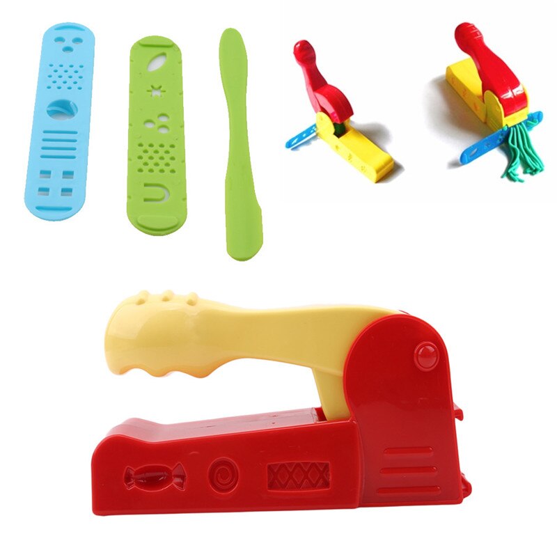 4 Stks/set Deeg Plasticine Klei Extrusie Mal Set Speelgoed Accessoires Plastic Plasticine Gereedschappen Voor Kinderen Klei Squeeze Speelgoed
