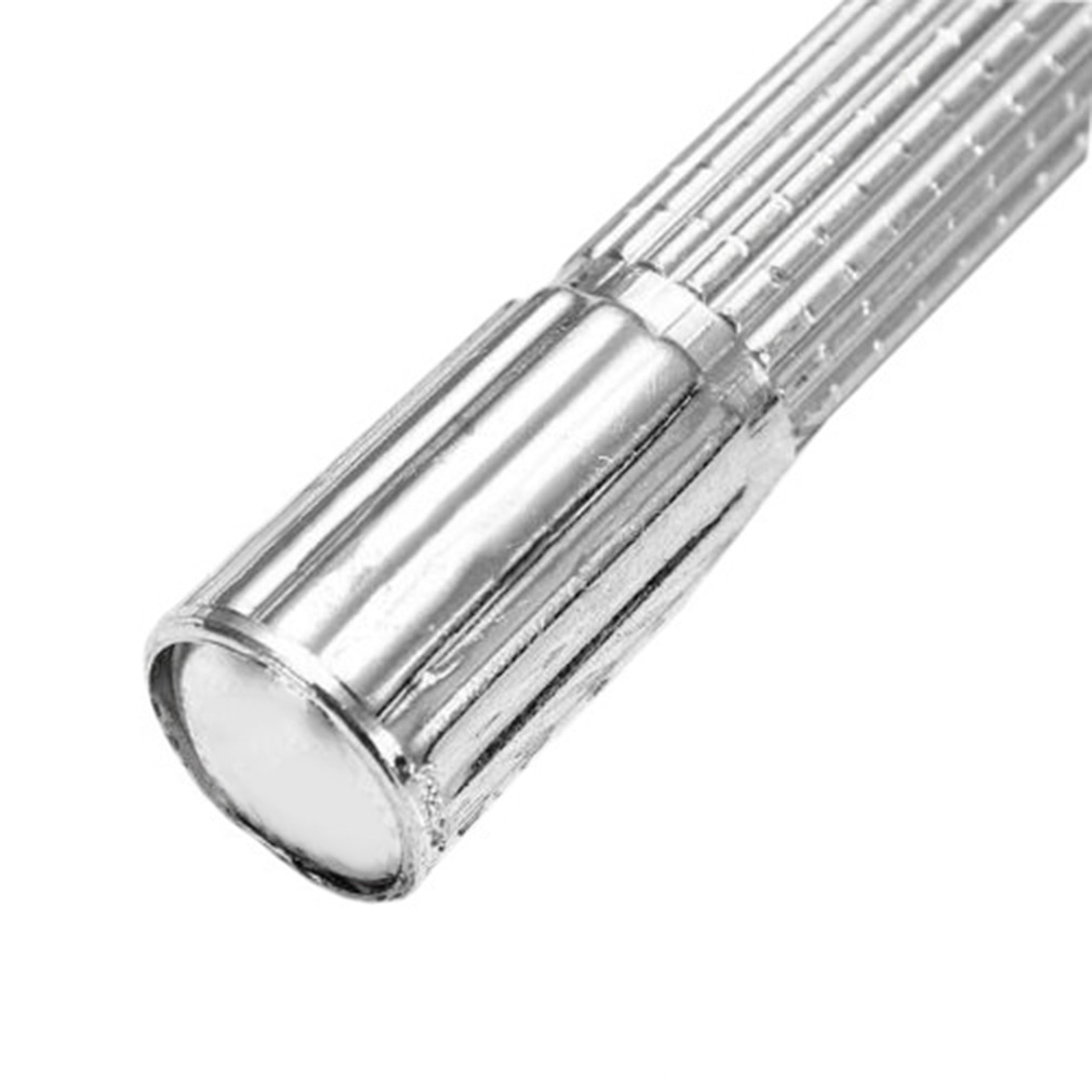 Men'S Traditional Double-Edge Blade Safety Razor Hair Beard Silver Manual Shaver