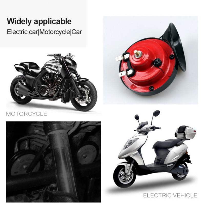 Klaxon de Train superbe de 12V pour le bruit de rage de Double klaxon électrique d'escargot d'air fort de camions pour des vélos et des bateaux de moto de voitures