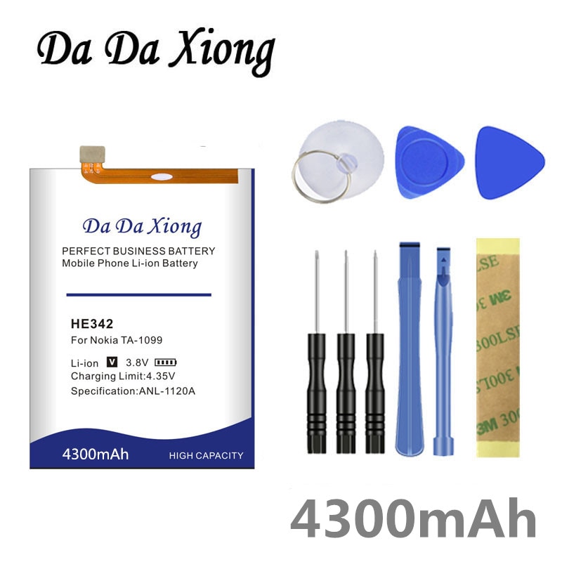 HE342 HE 342 4600mAh Smart Phone Bateria per Nokia X6 2018 6.1 Plus TA-1099 TA-1109 X5 5.1 batteria di buona qualità