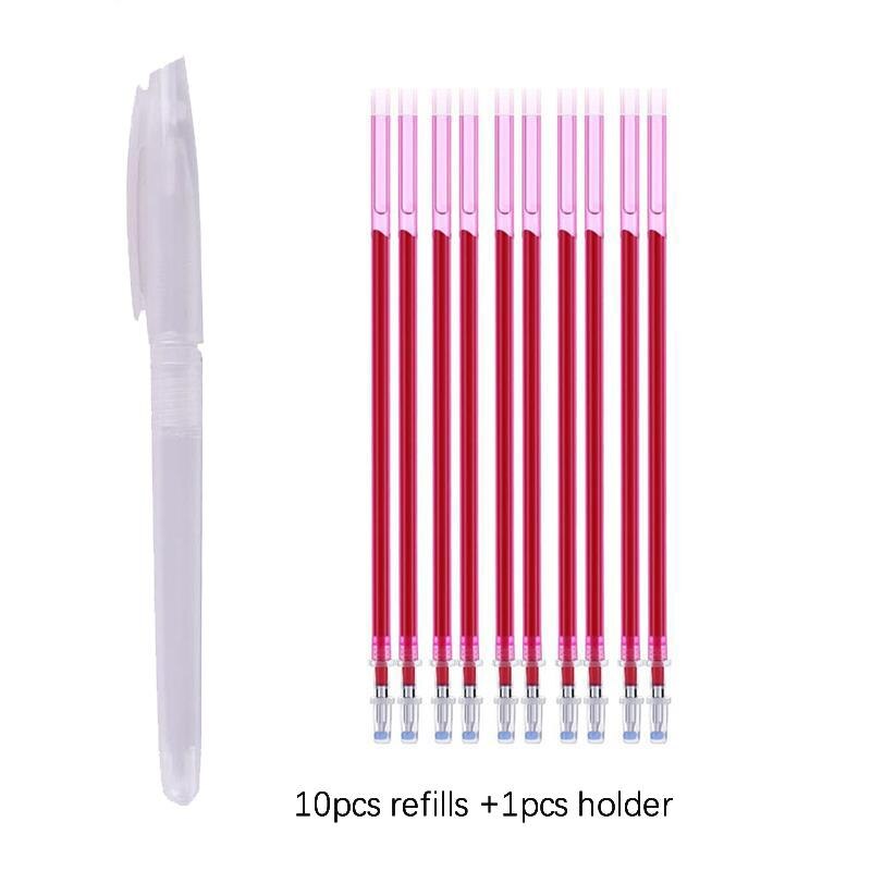 1Set inchiostro scomparsa pennarello in tessuto colorato penna cancellabile ad acqua per trapuntatura tessuto artigianale fai da te sartoria accessori per il cucito: 05 set