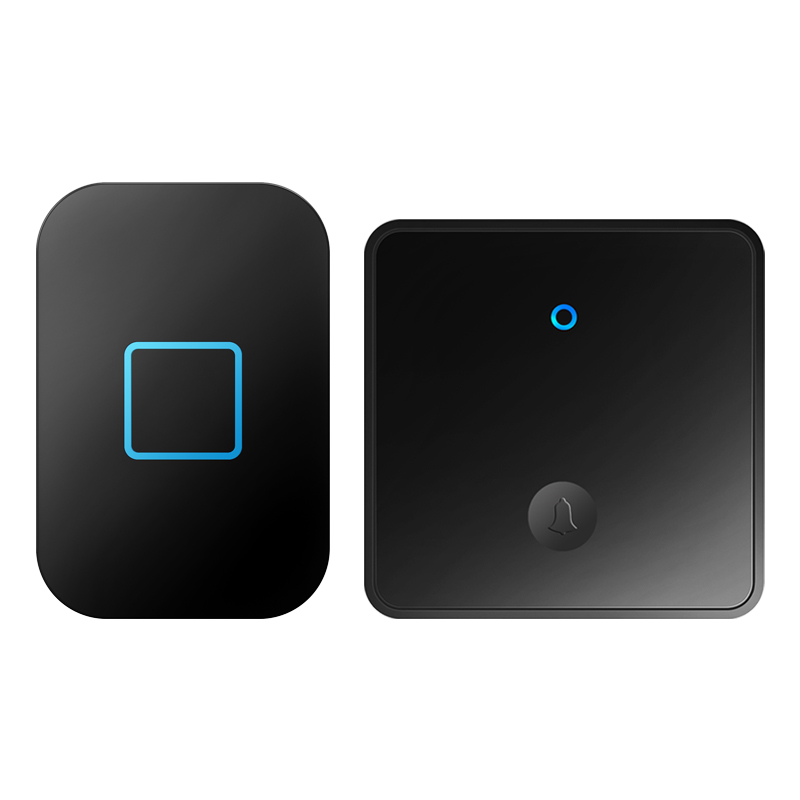CACAZI Self-powered Wireless Doorbell Waterproof Battery-Free Button Intelligent Door Bell Sets Home Welcome Outdoor EU US UK