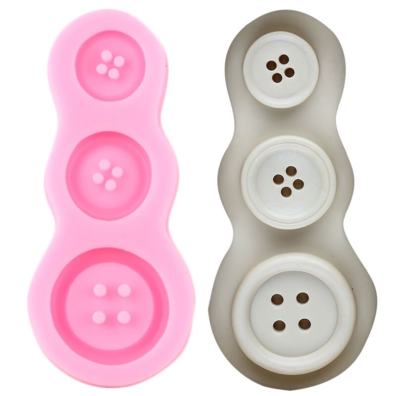 ATOZS Lot De 2 Moules En Silicone Pour Boutons En Résine Faits à