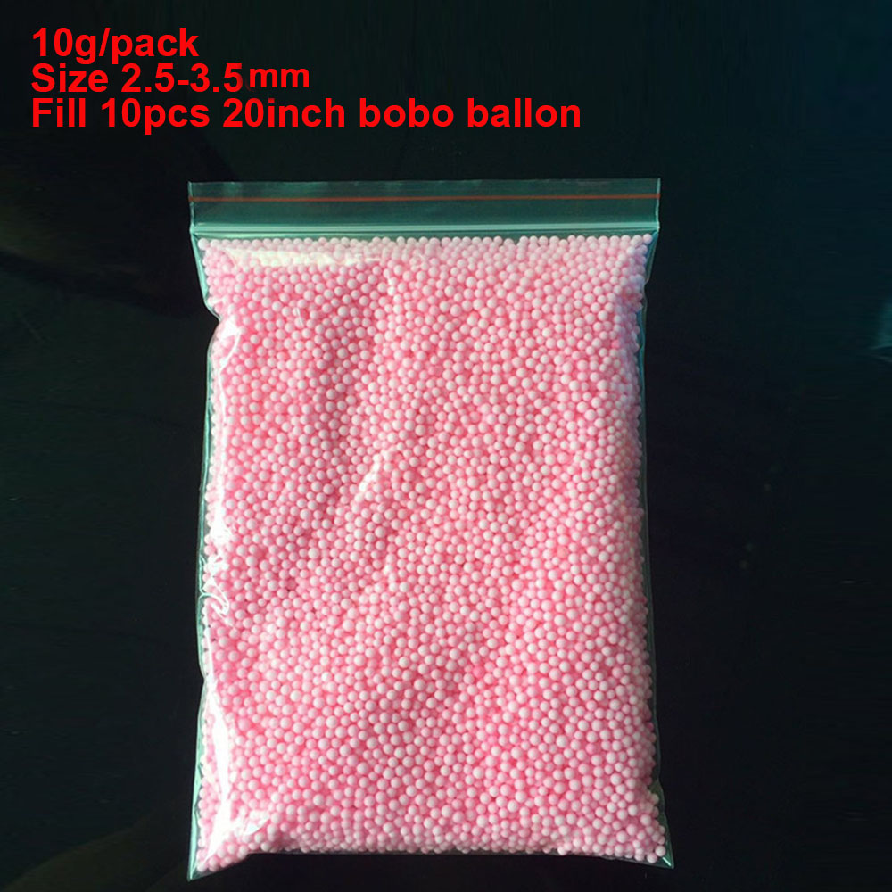 10g 2.5-3mm Foam Beads Colorful Styrofoam Beads Foam Balls Arts Crafts Party Decorations Boxes Vase Bobo Ballon Fillter: Marble