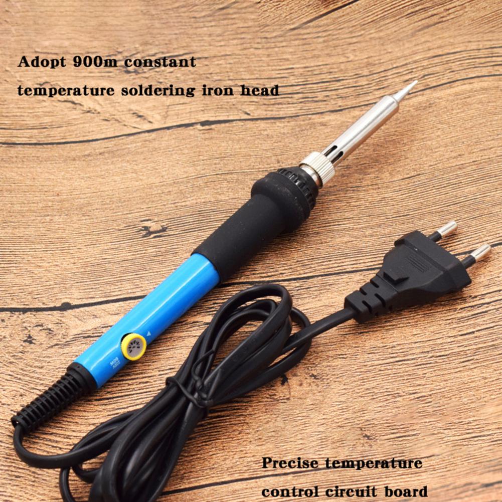 EU/US Plug 110V/220V Adjustable Temperature Electric Soldering Iron Pen Handle Solder Station Tool Welding Repair Rework