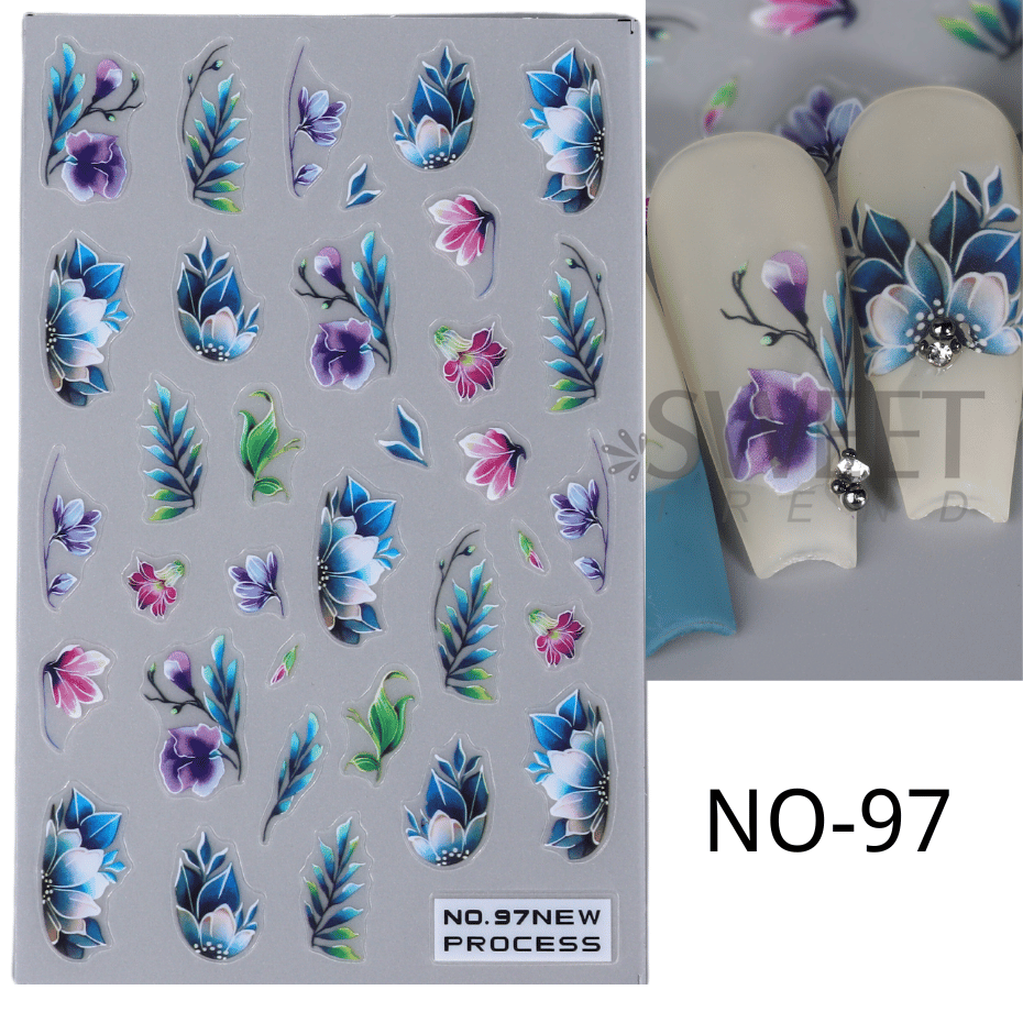 Pegatinas de Arte de uñas de mariquita de abeja 3D, hojas de otoño, margaritas florales, deslizador, calcomanía de pájaro Animal lindo, decoración de manicura, puntas de uñas, Belleza: Beige