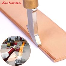 Leather craft tool leather Edge Creaser 1.0-2.5mm LeatherCraft DIY Edge Creasing Press Line Tool cold press