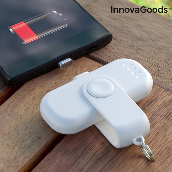 Innovagoods Pocket Magnetische Power Bank 1000 Mah