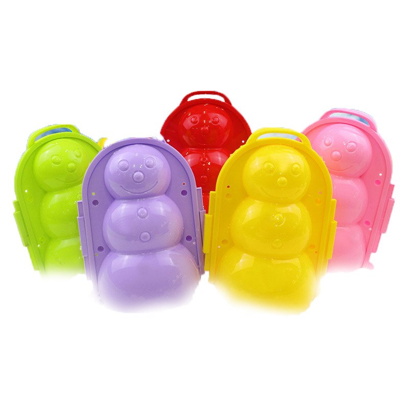 Karikatur SchöNe Ball Geformt Schneeball Hersteller Clip freundlicher draussen Winter Schnee Sand bilden Werkzeug Schnee Baller freundlicher Spiele: schneemann