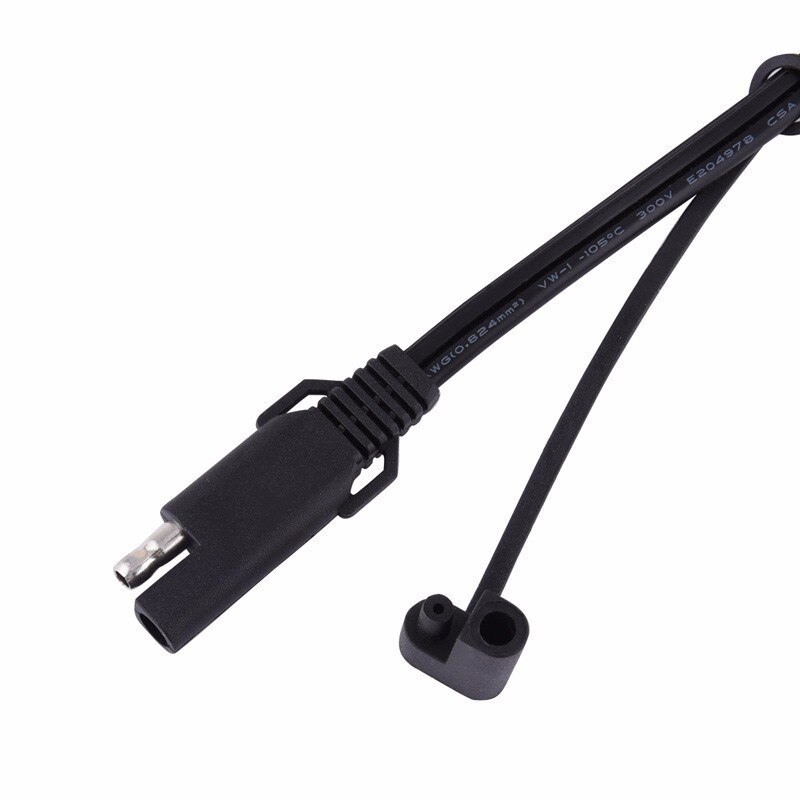 12V auto Moto Batteria Connettore di Uscita Anello Motoslitte Caricabatteria Terminale per SAE Presto disconnettersi Cavo
