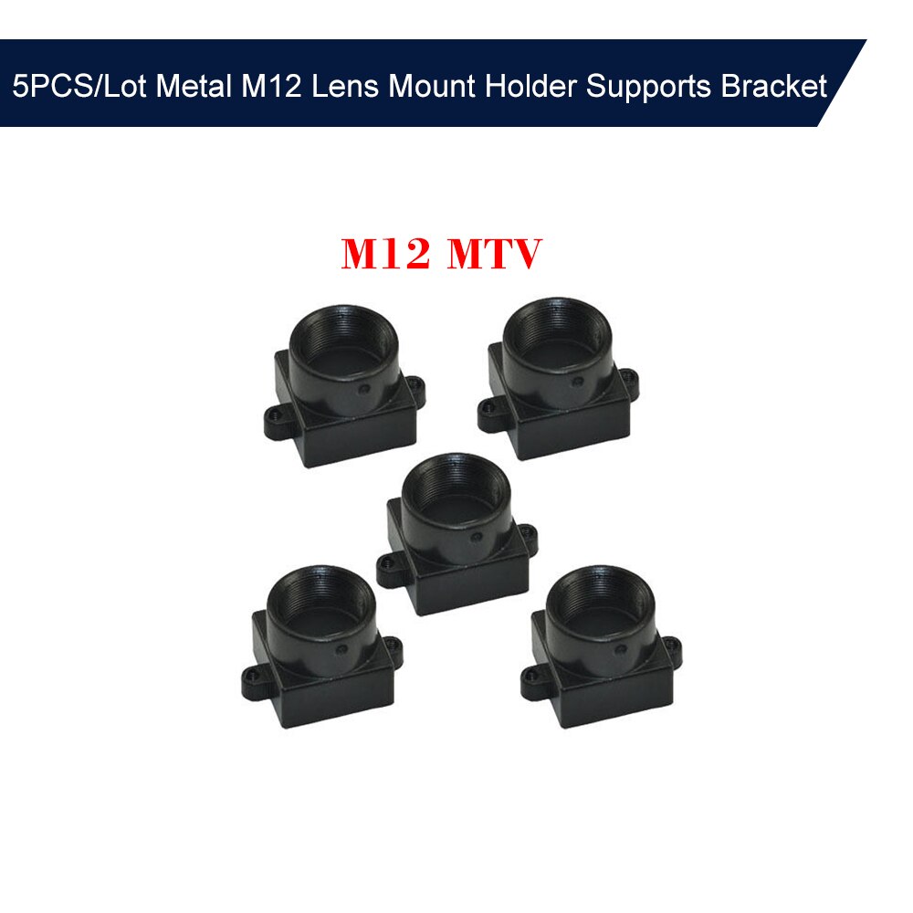 5 Teile/los Metall M12 Objektiv Halterung MTV Objektiv Halfter Abstand Halterung CCTV Sicherheit Kamera Bord Modul Schraube Adapter Stecker