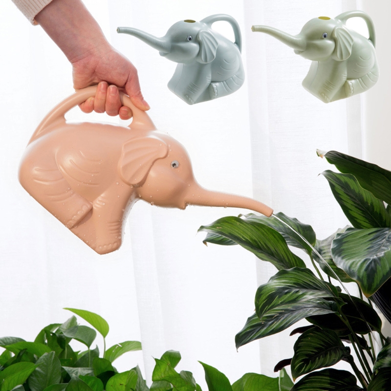Outdoor Olifant Gieter Thuis Patio Gazon Tuinieren Plant Outdoor Leuke Cartoon Plastic Tuinieren Ingemaakte