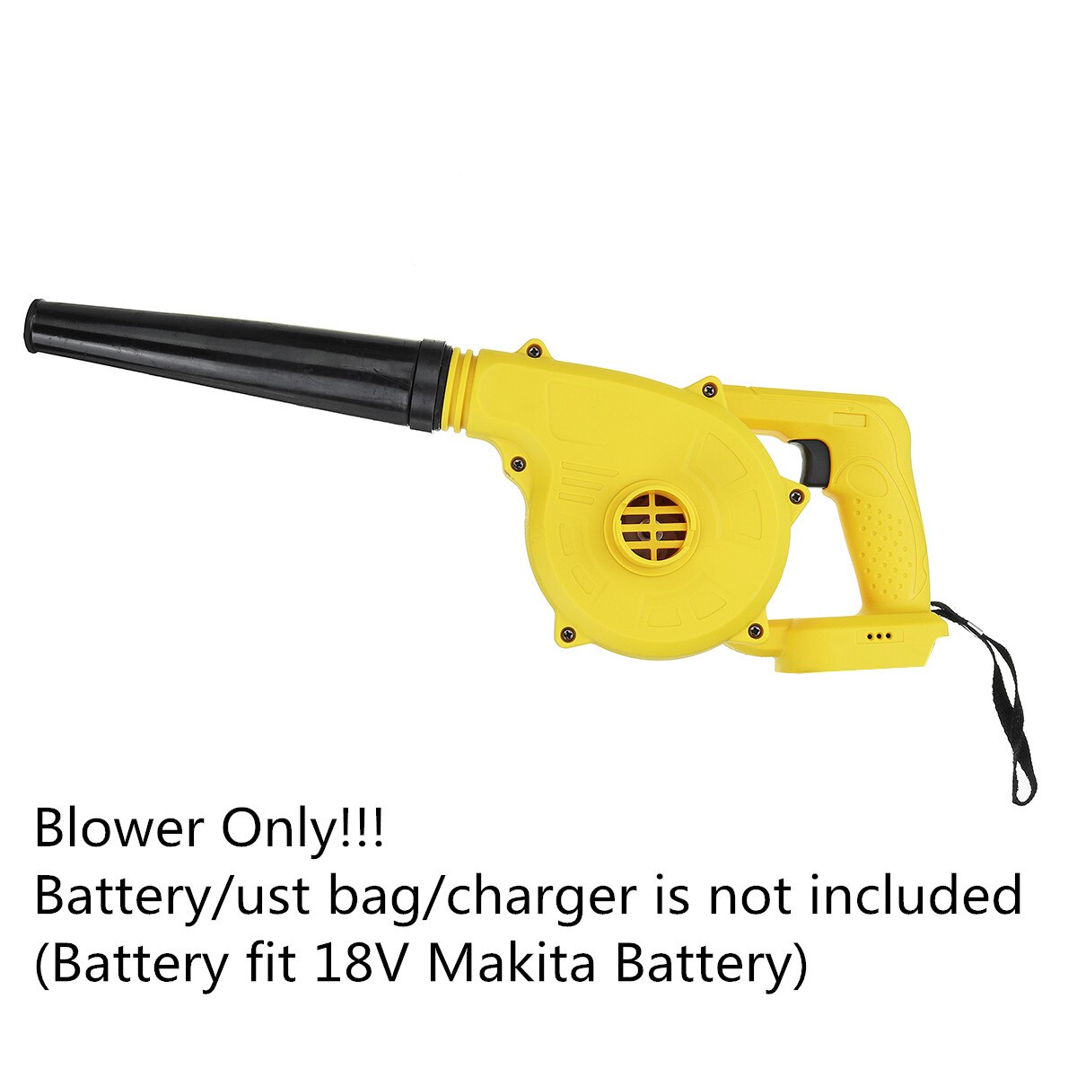 Cordless Electric Air Blower Handheld Leaf Computer Dust Collector Cleaner Tool Blower & Suction For Makita 18V Li-ion Battery