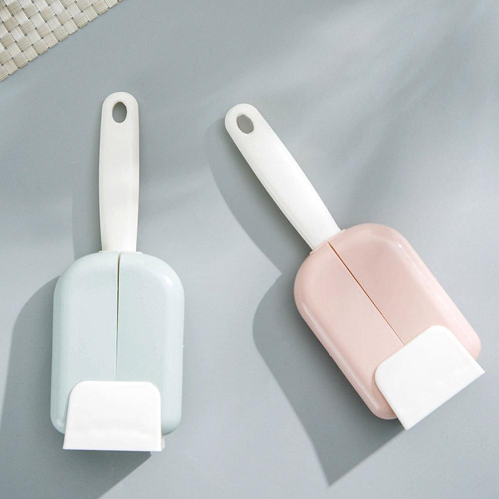 Juego de tapas de apertura y cierre automático de cuchara de arroz con soporte, cucharilla de arroz para colgar, bonita cocina, niñas, niños y niñas