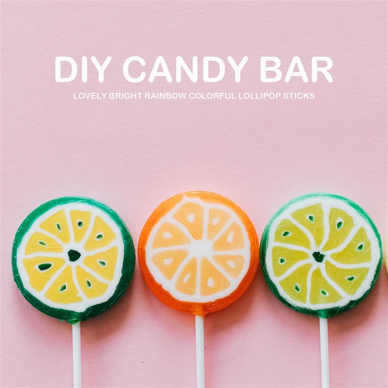 60Pcs Cake Pop Sticks 15 Cm Kitchen Craft Plastic Grandado