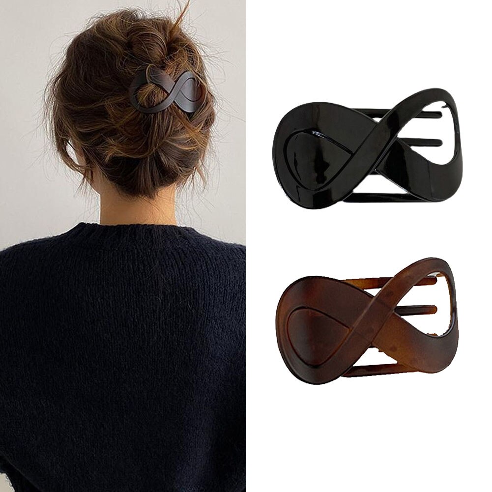 Women Large Hair Clamp Hair Clip Seamless Plastic Duckbill Claw for Women Girls Simple Hairpins Styling Tools Hair Accessories